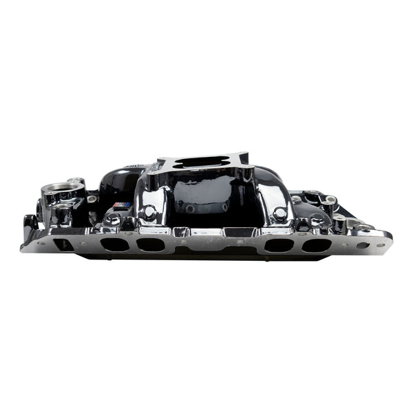 RPM Air-Gap Intake Manifold for Big Block Chevy Oval Port w/Chrome Plasma finish