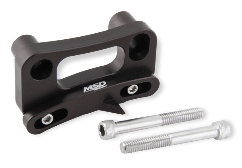MSD Adjustable Billet Timing Pointer - SBF - 10 O'clock TDC - Fits Stock and SVO Blocks