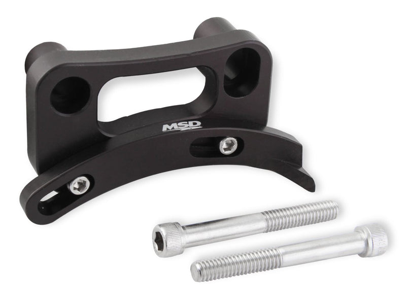 MSD Adjustable Billet Timing Pointer - SBF - 11 O'clock TDC - Fits Stock and SVO Blocks