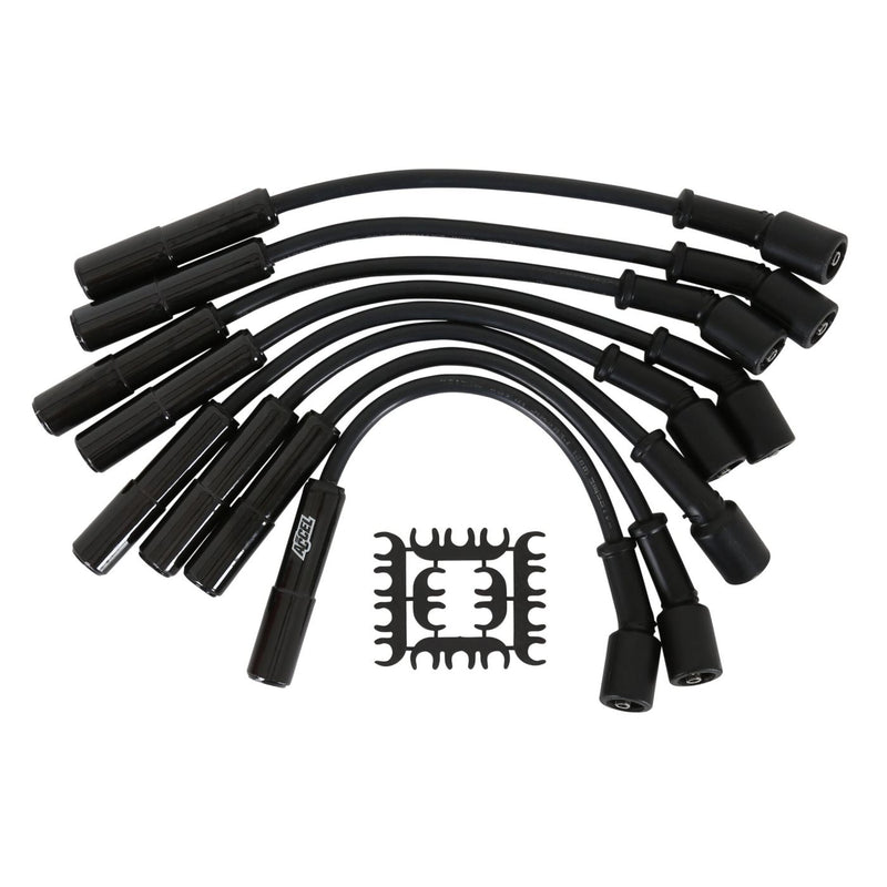 Accel Extreme 9000 Spark Plug Wire Set - Black Ceramic Boot