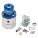 Carbureted Adjustable Bypass Fuel Pressure Regulator (160 GPH) in Blue Finish image 3