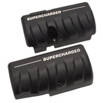 Edelbrock Supercharger Aluminum Coil Covers #41123 For 2005-13 Corvette image 2
