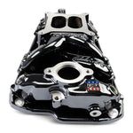 Performer RPM Small Block Chevy AIR-Gap Intake Manifold, Black Plasma finish image 3