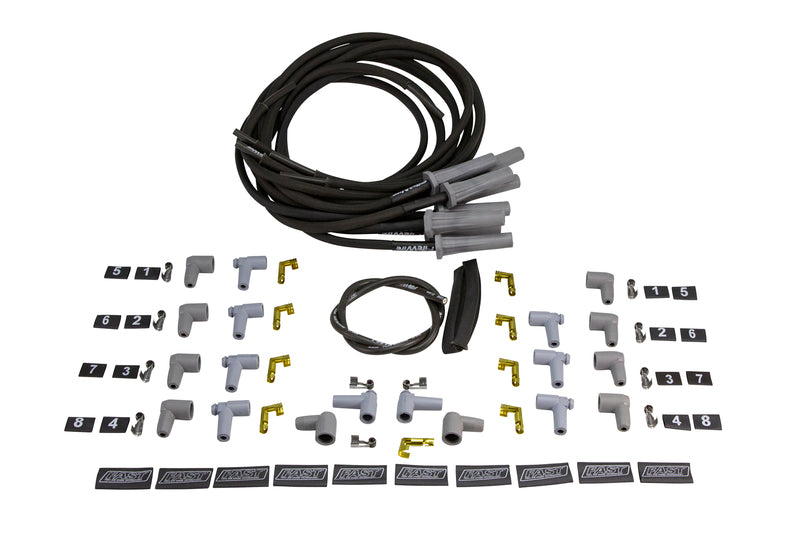 Wire Set, Firewire W/ Sleeve, 8 Cyl., Straight Plug, Univ.