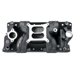 Performer RPM AIR-Gap Small Block Chevy Black Intake Manifold image 4