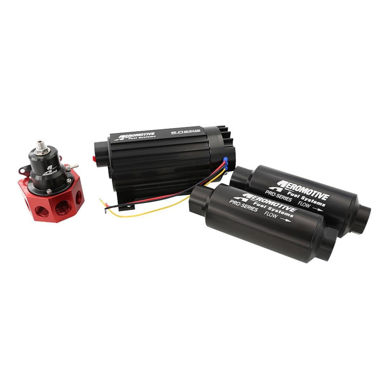 Aeromotive Fuel System Kit - 5.0 GPM Brushless Spur Gear Pump