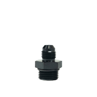 F750 inlet or outlet adaptor, 6AN male - black