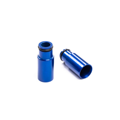 Adapter bottom, +26mm, 14mm lower o-ring - blue