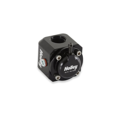 Holley in-Line Fuel Pulse Damper - Fuel Pulse Damper, 6AN, Standard Range 40-70 PSI