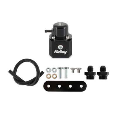 Holley in-Line Fuel Pulse Damper - Fuel Pulse Damper, 6AN, Extended Range 40-100 PSI