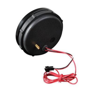 Holley Analog Style Speedometer - Black Face, 4-1/2