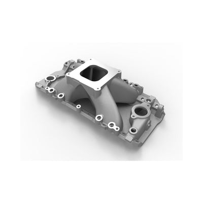 Holley EFI Intake - Chevy Big Block V8 EFI - Holley EFI Intake Manifold 396, 402, 427, 454, 502 for 4150 Style Flange, Oval Port Heads