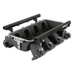Holley Lo-Ram Manifold Base and Port Injection Fuel Rails - GM Gen V LT - Top-Feed - With Port Injection - Black Finish image 2