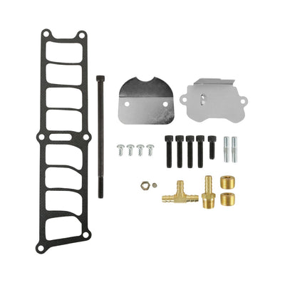 Holley SysteMAX Intake - Ford Small Block V8 - Black Ceramic Coated