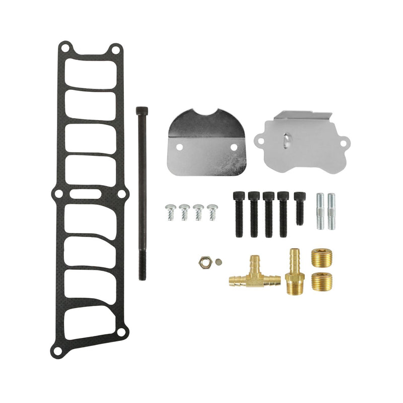 Holley SysteMAX Intake - Ford Small Block V8 - Black Ceramic Coated