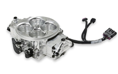 Holley EFI Terminator X Stealth 4500 Service Throttle Body - Shiny - CLEARANCE ITEM / ALL SALES FINAL - Primary Throttle Body