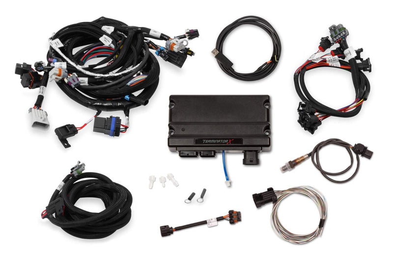 Holley EFI Terminator X - GM LS1/LS6 - 24x Crank - 1x Cam - EV1 Injectors - USB/CAN Tuning Cable