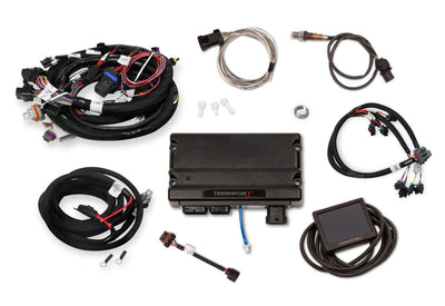Holley EFI Terminator X - Gen III 4.8/5.3/6.0 GM Truck Engines - 24x Crank - 1x Cam - Multec 2 Injectors - 3.5 in. Touchscreen