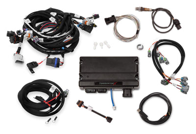 Holley EFI Terminator X - Gen IV 4.8/5.3/6.0 GM Truck Engines and LS2/LS3 - 58x Crank - 4x Cam - EV6 Injectors - USB/CAN Tuning Cable