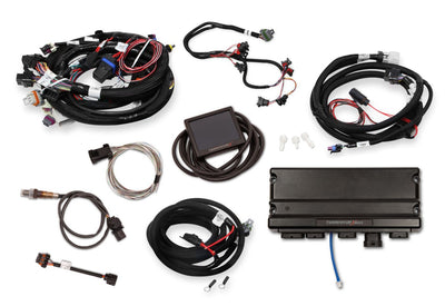 Holley EFI Terminator X Max - LS1/LS6 - 24x Crank - 1x Cam - EV1 Injectors - Transmission Control - 3.5 in. Touchscreen