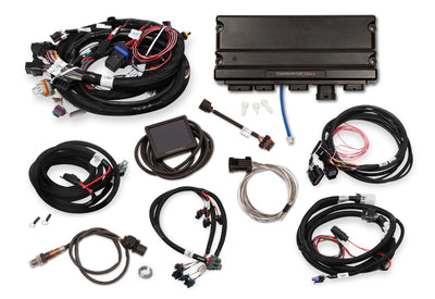 Holley EFI Terminator X Max - Gen III 4.8/5.3/6.0 GM Truck Engines - 24x Crank - 1x Cam - Multec 2 Injectors - Drive-By-Wire Throttle Body and Transmission Con - 3.5 in. Touchscreen