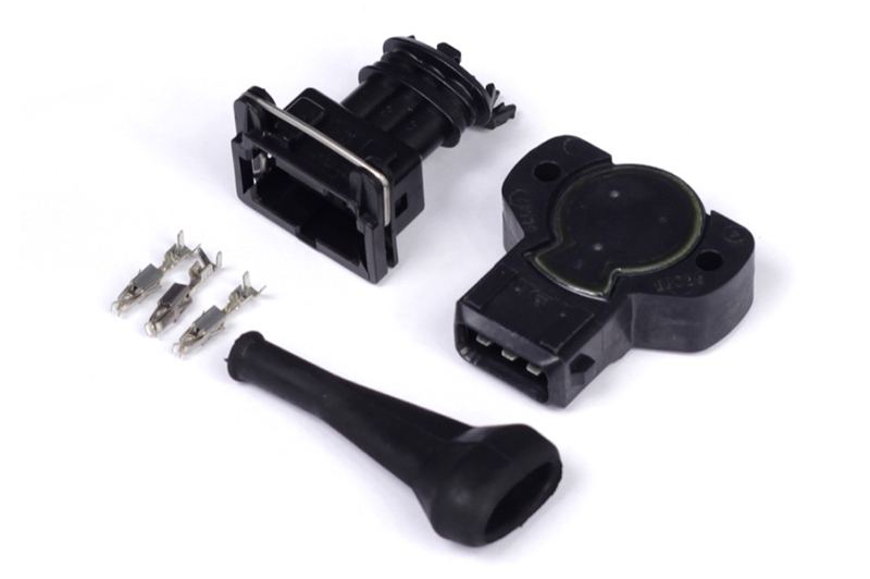 HT-010404 Throttle Position Sensor -Black CCW Rotation 8mm D-Shaft