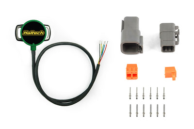 Throttle Position Sensor - Contactless Dual Channel 8mm D-Shaft Length: 500mm cable length Size: 8mm D-Shaft