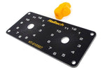 Dual Switch Panel Only - includes Yellow knob image 2