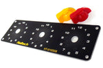 HT-010508 Triple Switch Panel Only - includes Yellow & Red knobs image 3