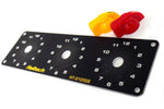HT-010510 Triple Switch Panel Kit - includes Yellow & Red knobs image 1