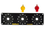 HT-010510 Triple Switch Panel Kit - includes Yellow & Red knobs image 2