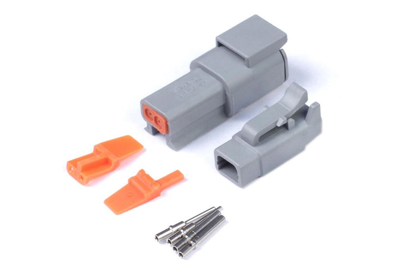 HT-031012 Plug and Pins Only - Matching Set Deutsch DTM-2 Connectors (7.5 Amp)