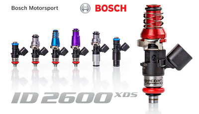 ID2600-XDS Ford F150 5.0L Coyote applications. 14 mm (grey) adaptor top AND (silver) BOTTOM adaptor. Direct plug-in. Set of 8.