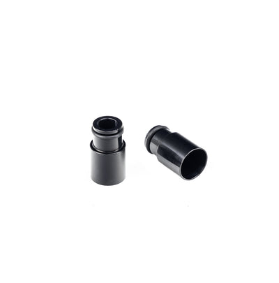 Adapter bottom, +14mm, 14mm lower o-ring - black