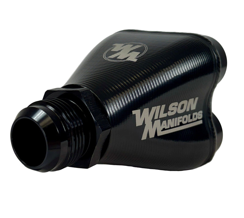Billet Coolant Manifold - NO Radiator Cap, -16an ORB Fitting