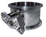 123mm Hi Boost Throttle Body - V Band Clamp for Ford and Motec TPS Sensor - Silver image 5