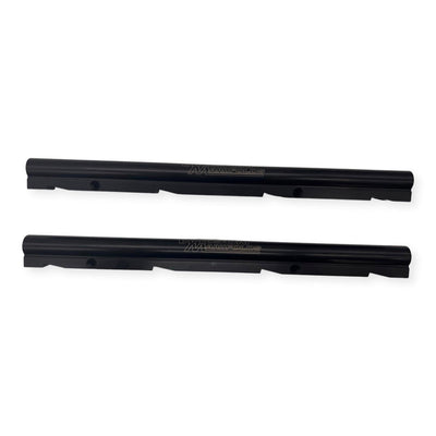 #8 LS Fuel Rail Set Black