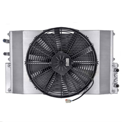 Cooling Package Including Radiator, Condenser & Shroud - Configuration 