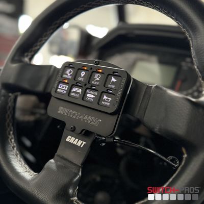 6 Bolt Steering Wheel Mount for SP9100 Switch Panel