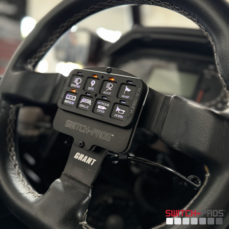 6 Bolt Steering Wheel Mount for SP9100 Switch Panel