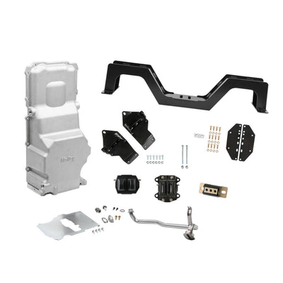 GM C10 63-67 Level 2 LS Swap Essentials - Automatic - Swap Essentials Mounting Package- 1963-1967 GM C10 trucks LS Swap Kit - With Oil Pan - 4L6