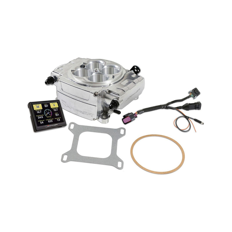 Holley Sniper 2 EFI - Polished - Base Sniper 1 to Sniper 2 Upgrade Kit