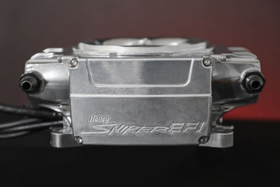 Holley Sniper 2 EFI - Polished - Inline Pump - Without PDM - Bluetooth Module service only available within the USA and Can
