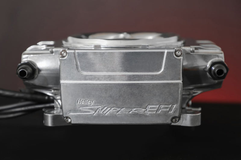 Holley Sniper 2 EFI - Polished - Inline Pump - Without PDM - Bluetooth Module service only available within the USA and Can