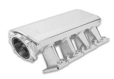 Sniper EFI Low-Profile Sheet Metal Fabricated Intake Manifold GM LS1/LS2/LS6 - Hi-Ram Sheet Metal Fabricated Intake Manifold LS1/LS2/LS6 92mm Throttle Body opening + Fue