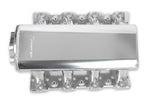 Sniper EFI Low-Profile Sheet Metal Fabricated Intake Manifold GM LS1/LS2/LS6 - Hi-Ram Sheet Metal Fabricated Intake Manifold LS1/LS2/LS6 92mm Throttle Body opening + Fue - Silver image 5