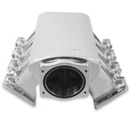Sniper EFI Low-Profile Sheet Metal Fabricated Intake Manifold GM LS1/LS2/LS6 - Hi-Ram Sheet Metal Fabricated Intake Manifold LS1/LS2/LS6 92mm Throttle Body opening + Fue - Silver image 6