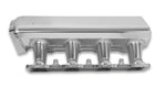 Sniper EFI Low-Profile Sheet Metal Fabricated Intake Manifold - Hi-Ram Sheet Metal Fabricated Intake Manifold LS3/L92 102mm Throttle Body opening + Fuel R - Silver image 3