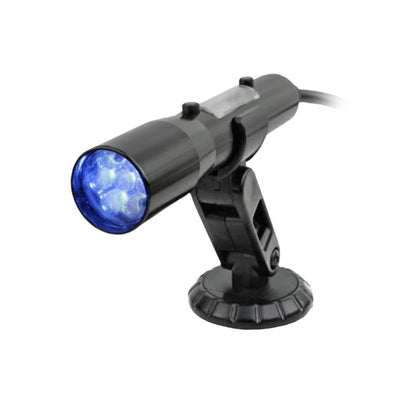 Sniper Standalone Shift Light - Black Tube, Blue LED Direct Wire Connection