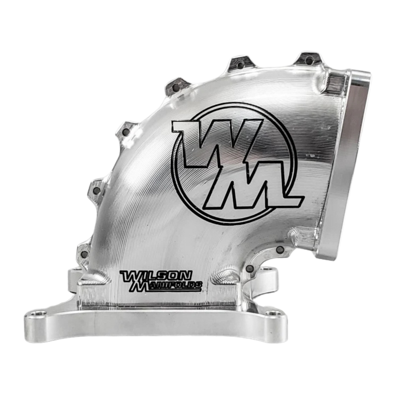 65-92mm 4150 100Deg Billet Elbow with Divider Front/Rear Facing